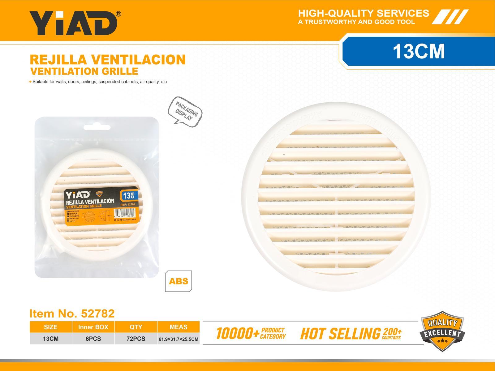 Salidas de aire, 130 mm
