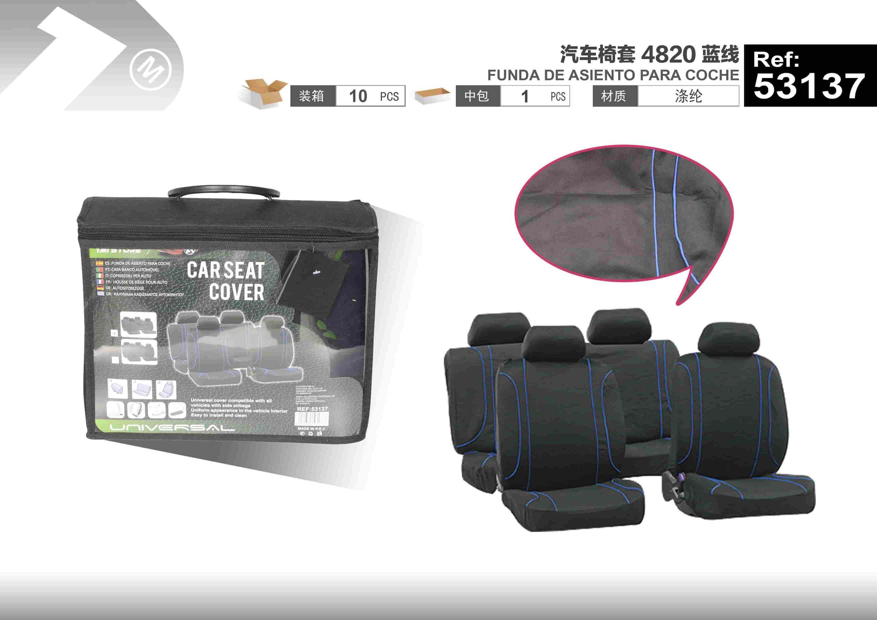 Fundas de asiento, color azul