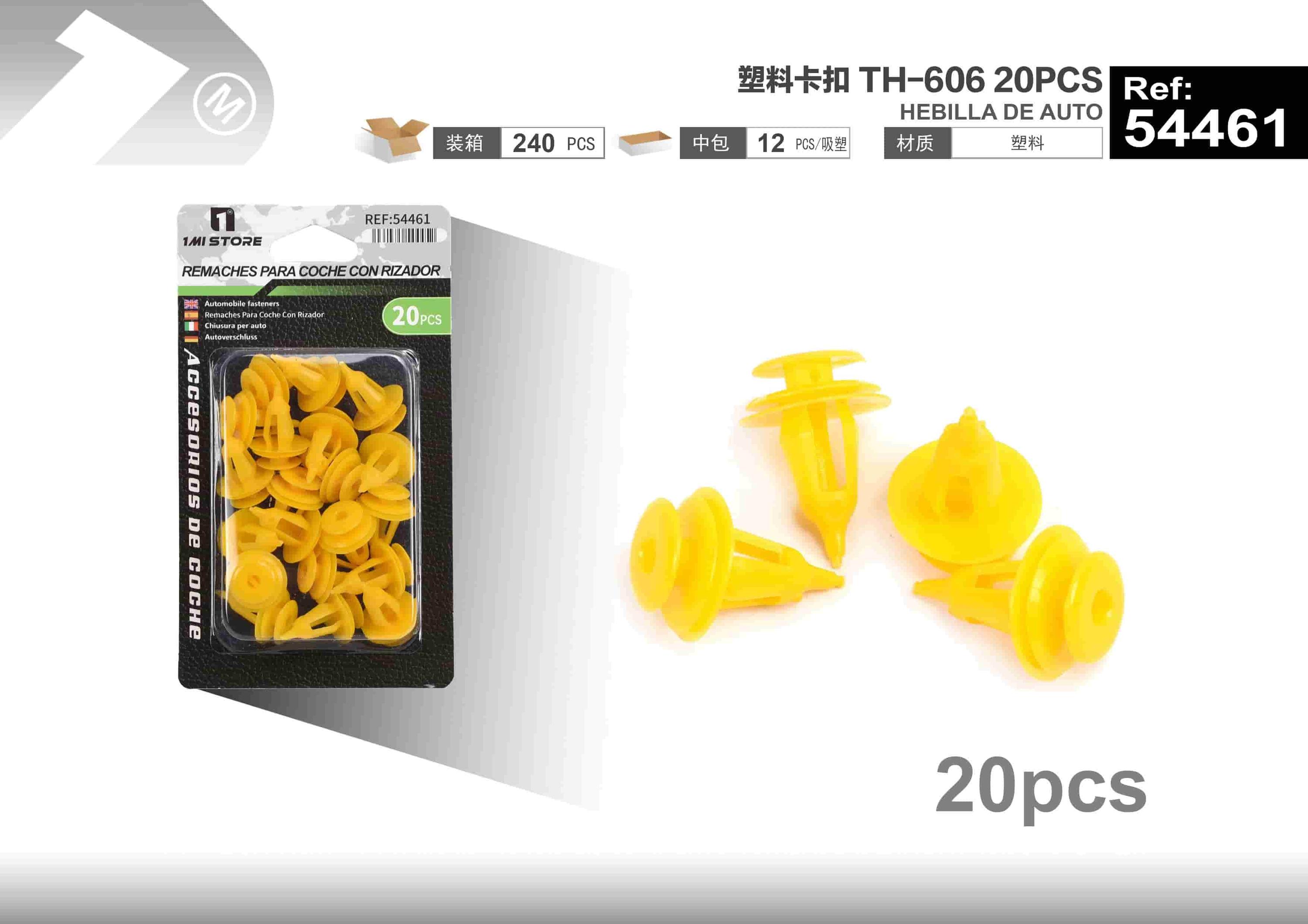Hebillas de coche, modelo TH-606, 20 piezas