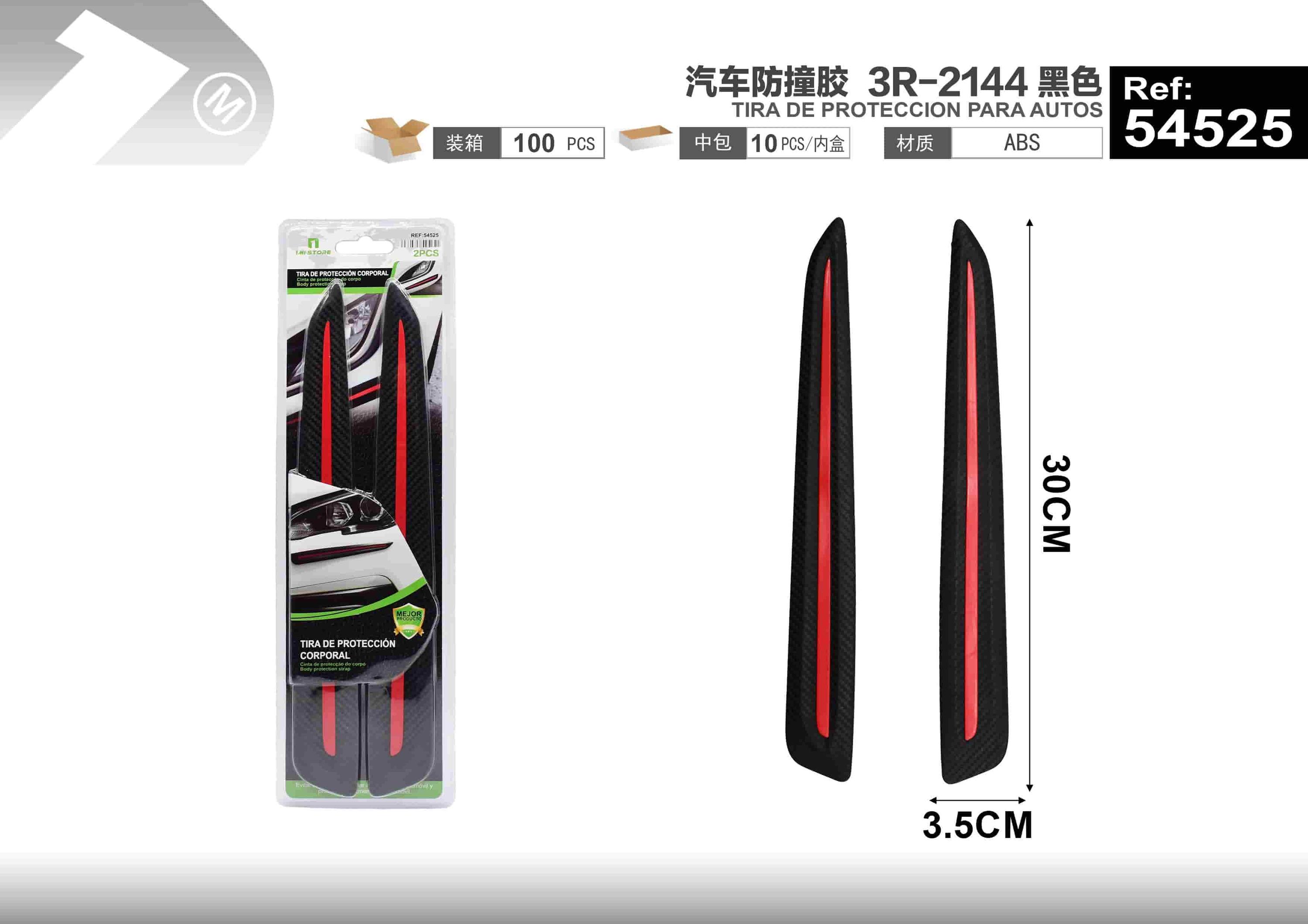 Accesorios de protección, modelo 3R-2144, color negro