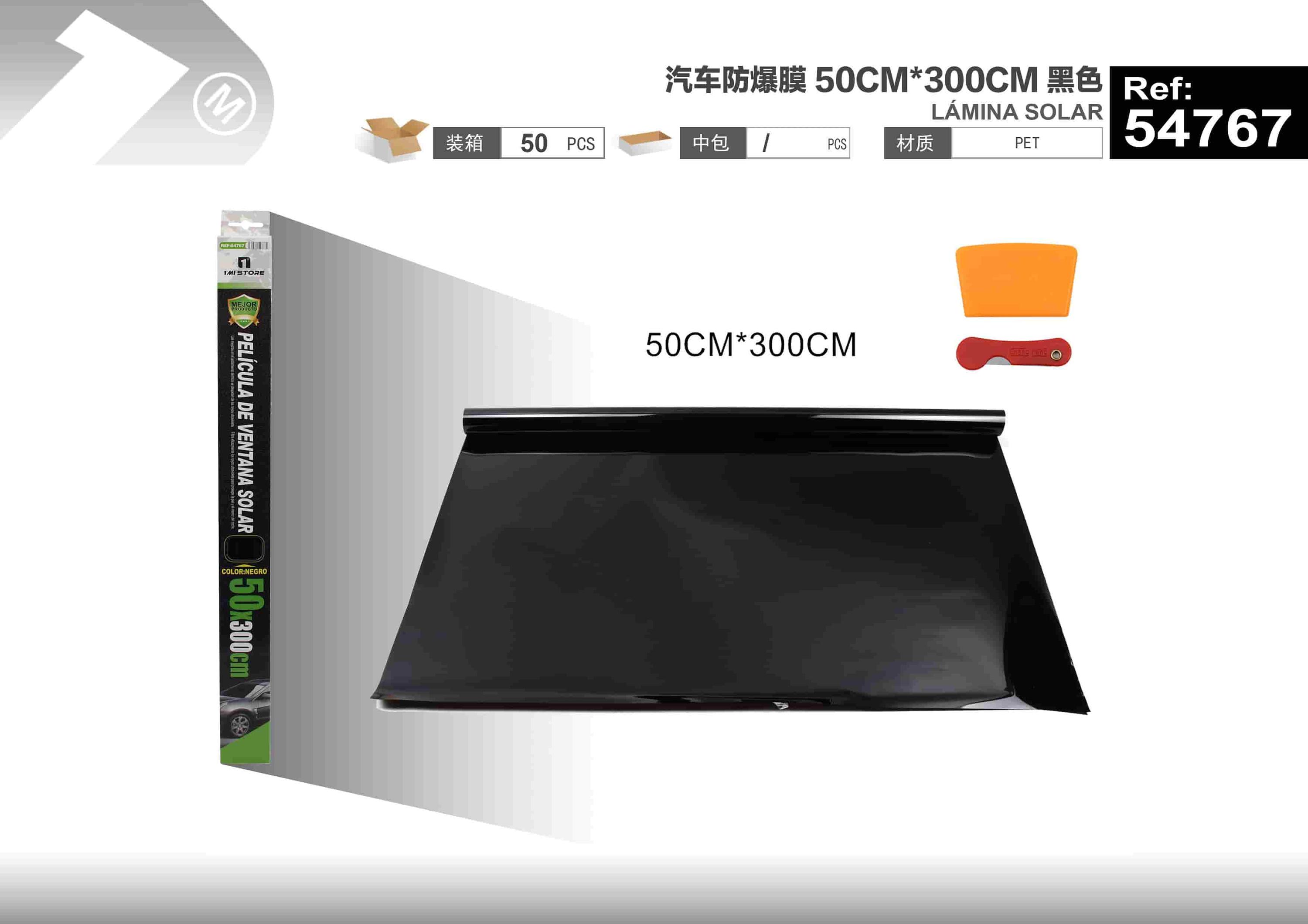 pegatinas de coche, 50 cm, 300 cm, color negro