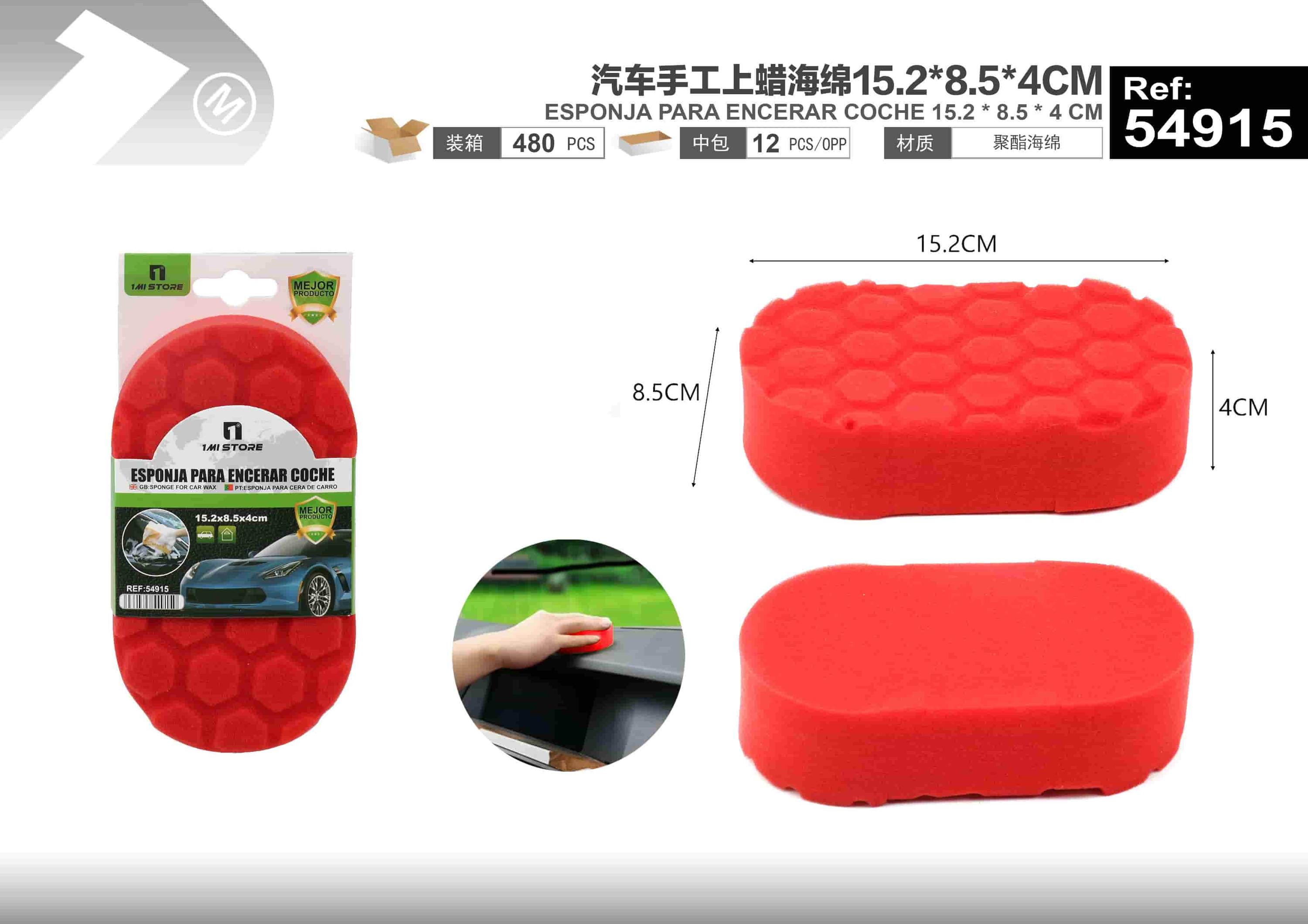 cepillo para limpiar el coche, 15,2 × 8,5 × 4 cm
