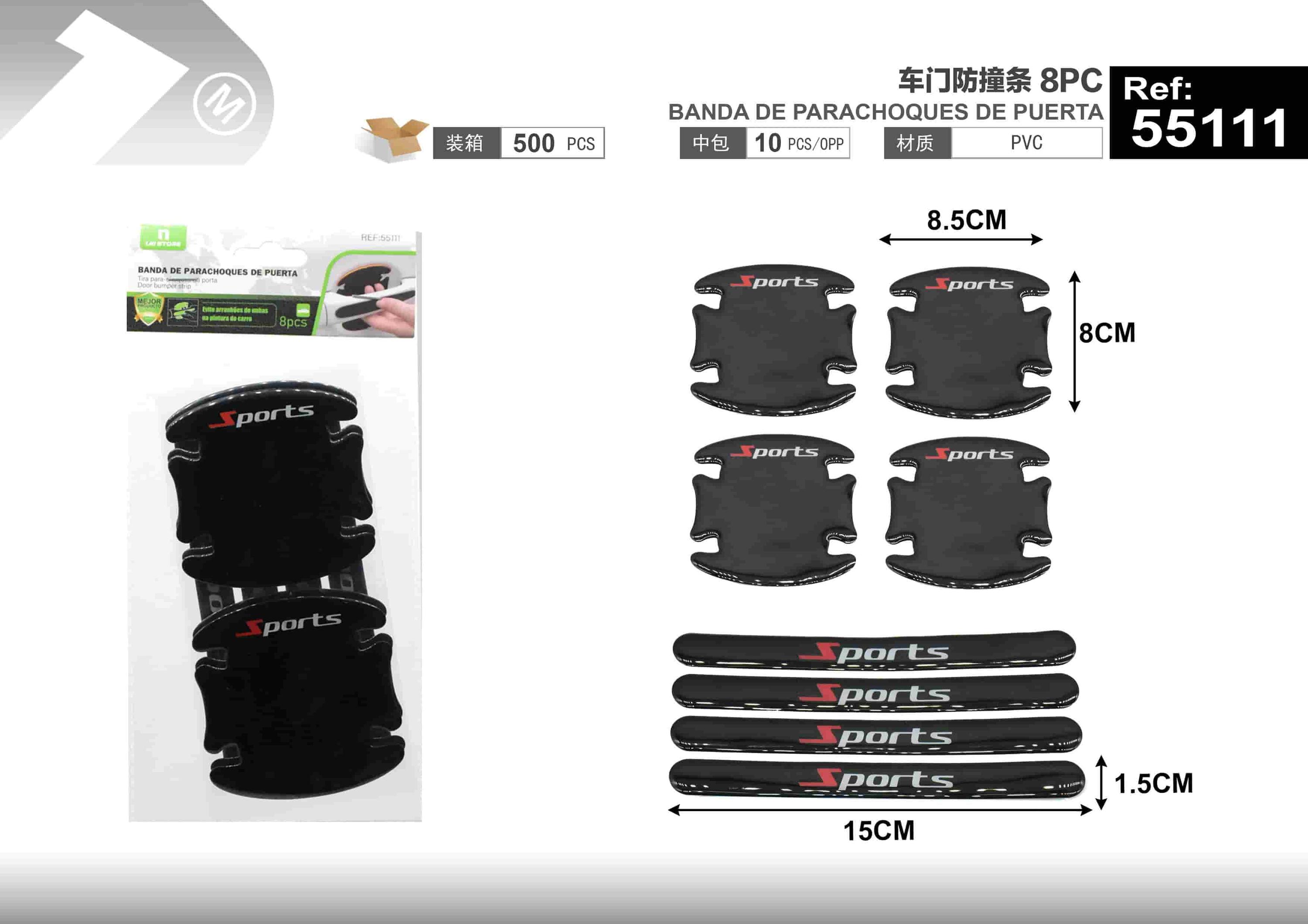 Accesorios de protección, 8 piezas, modelo 55111