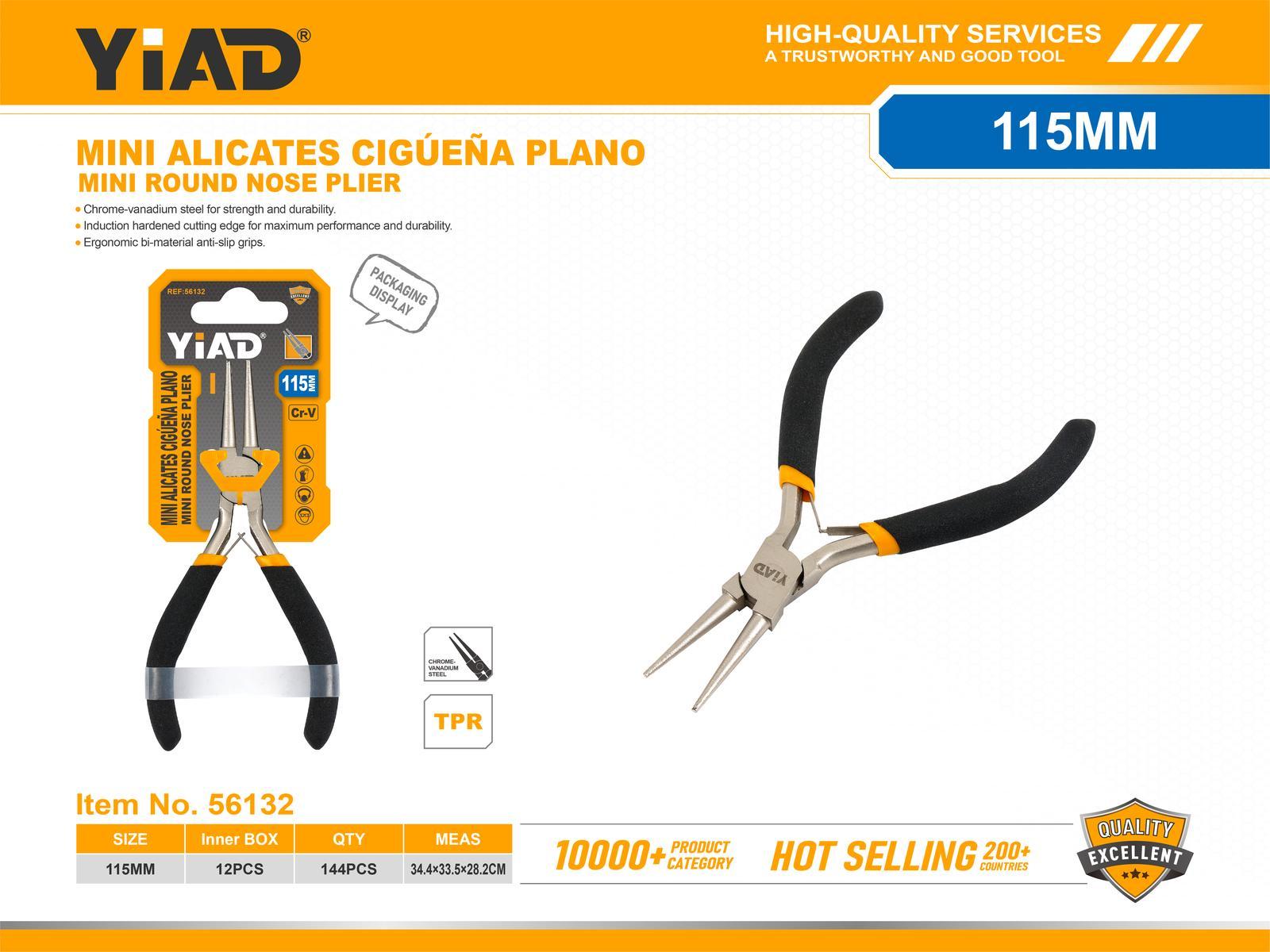 Serie de alicates, 4,5 pulgadas, 115 mm, ref. 56132