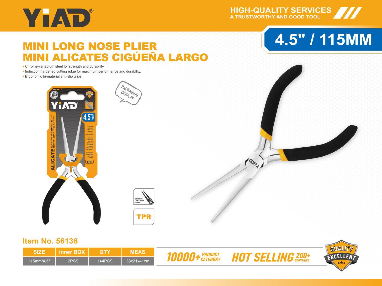 Serie de alicates, 4,5 pulgadas, 115 mm, ref. 56136