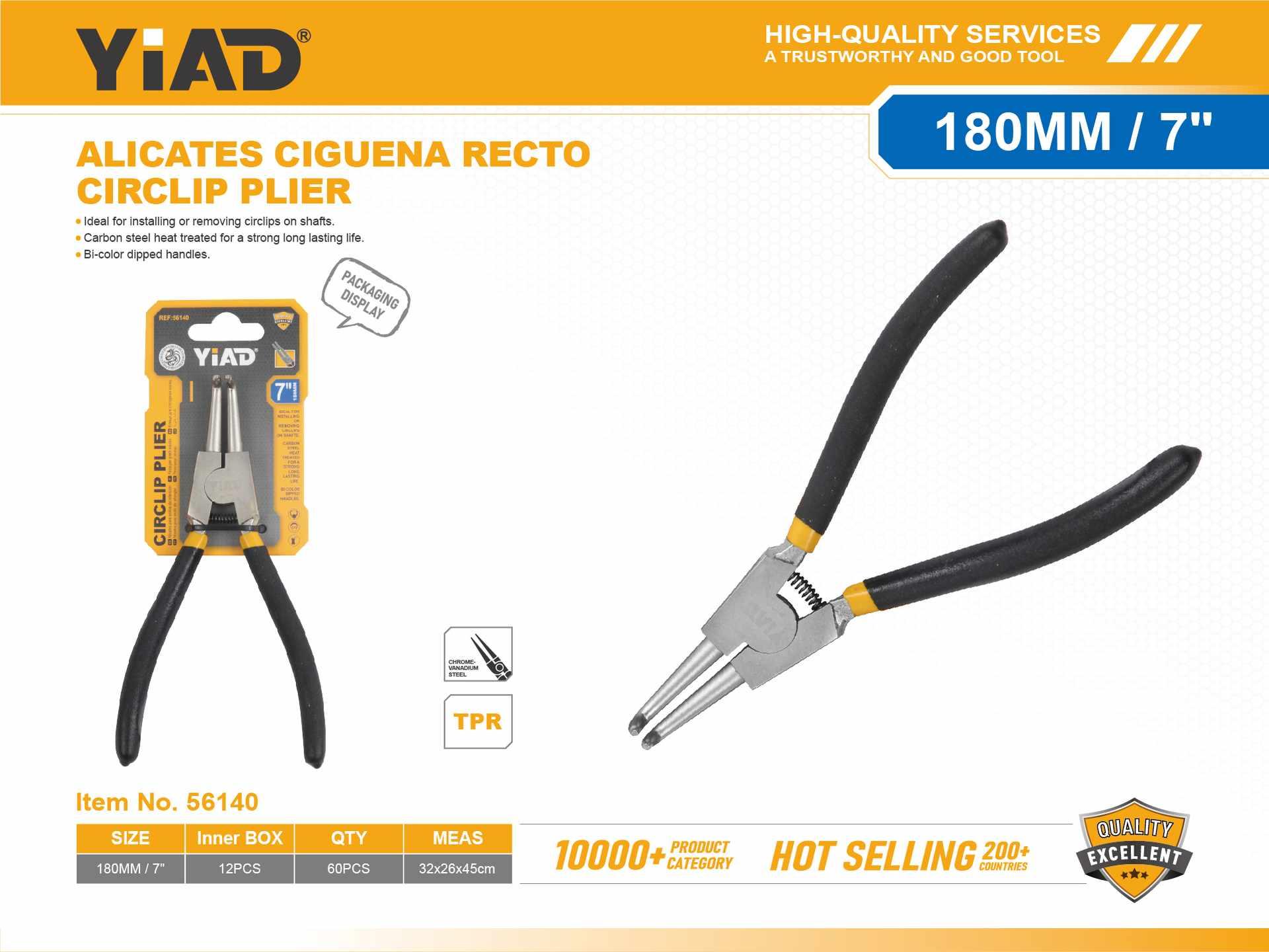 Serie de alicates, 7 pulgadas, 180 mm, ref. 56140