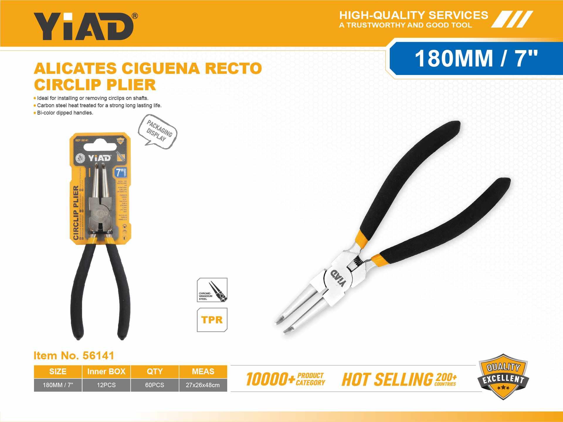 Serie de alicates, 7 pulgadas, 180 mm, ref. 56141