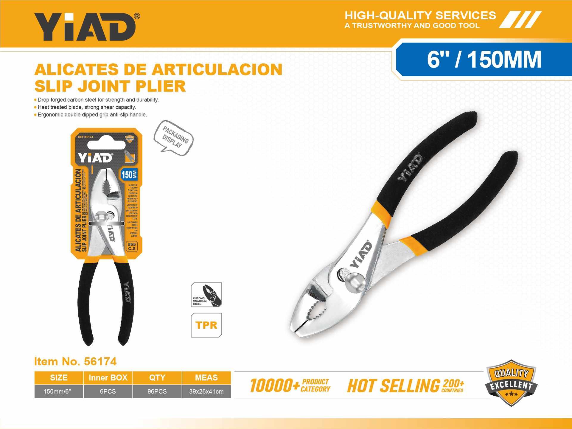 Serie de alicates, 6 pulgadas, 160 mm, ref. 56174