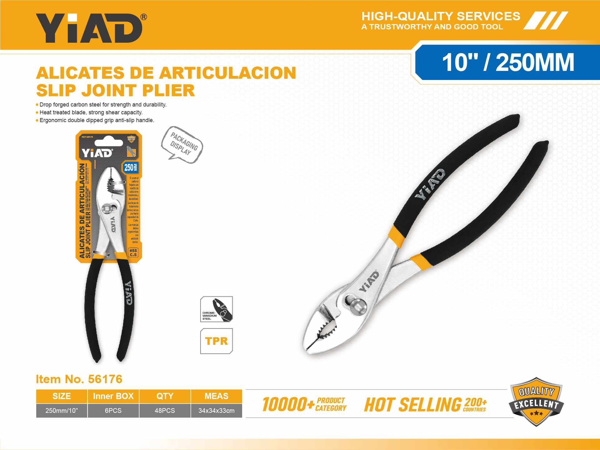 Serie de alicates, 10 pulgadas, 250 mm, ref. 56176