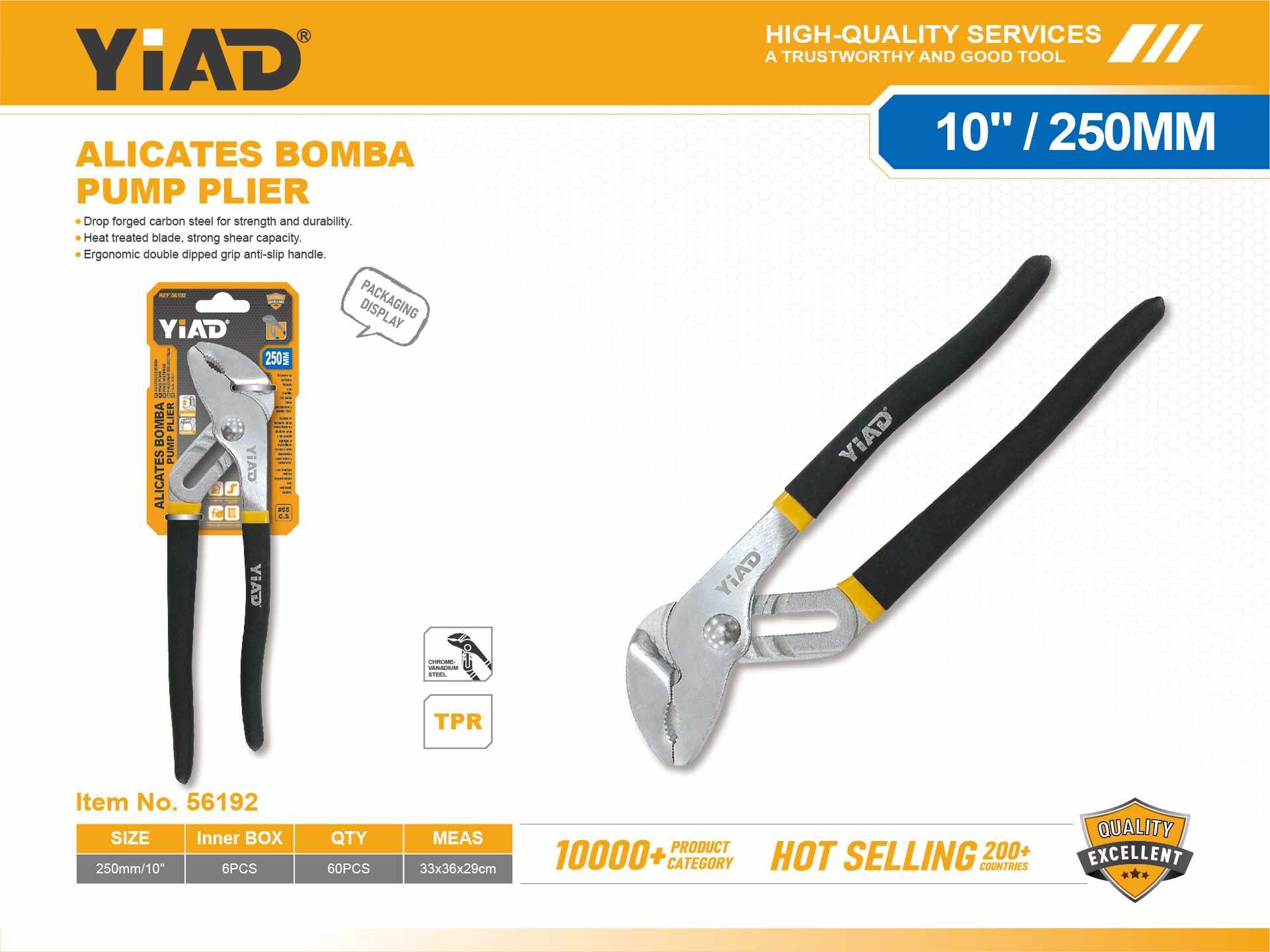 Serie de alicates, 10 pulgadas, 250 mm, ref. 56192