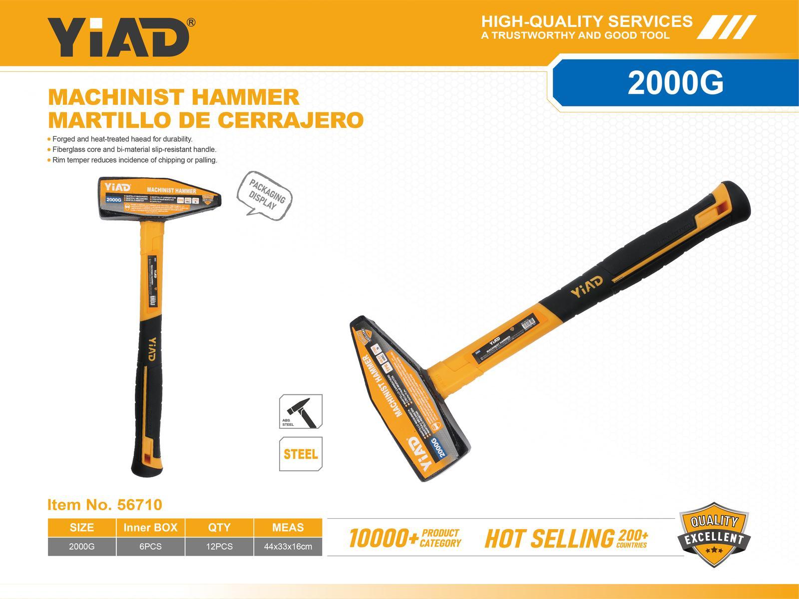 Martillo, 2000 g, ref. 56710