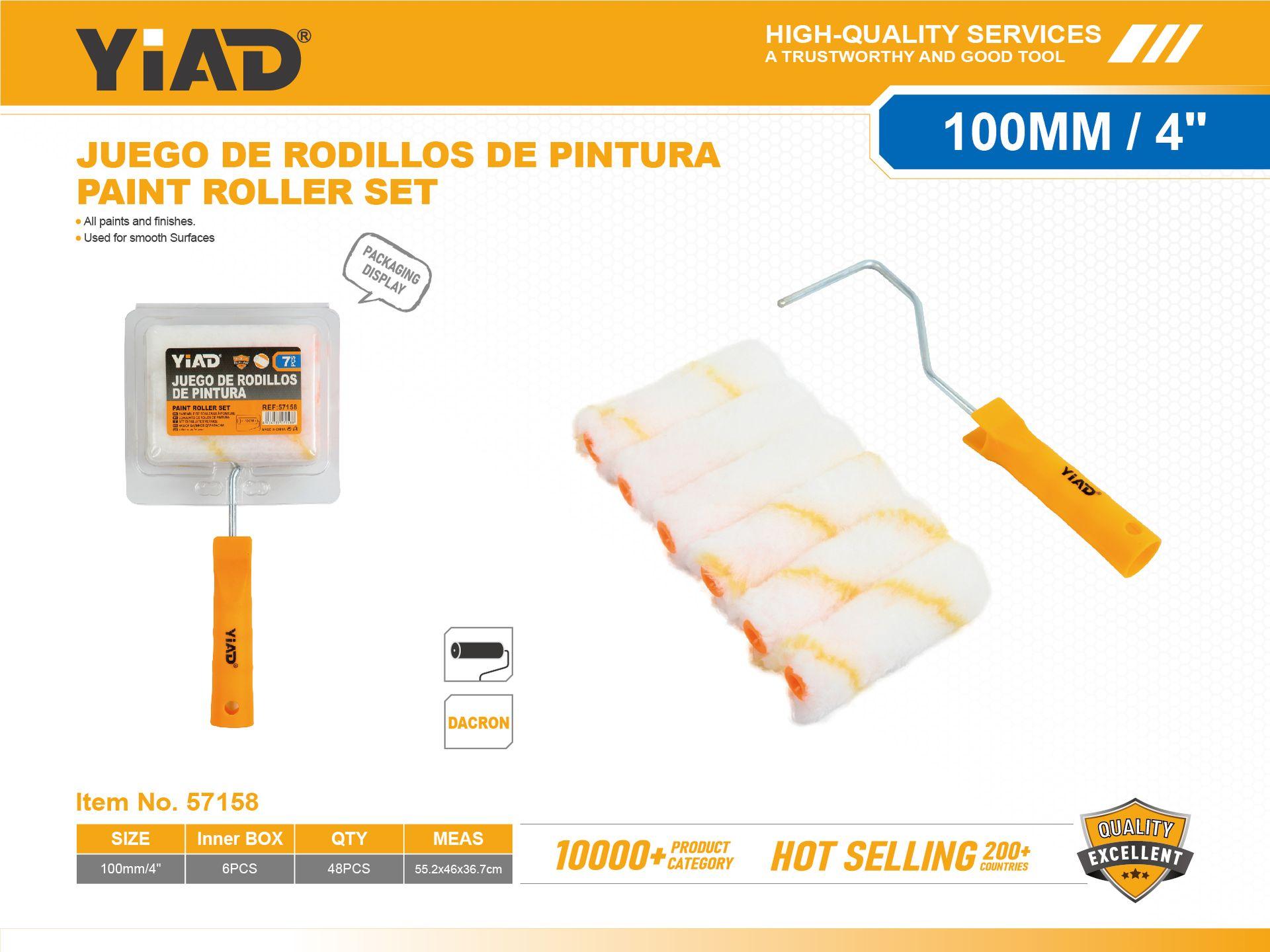 Rodillos para pintura, 7 piezas