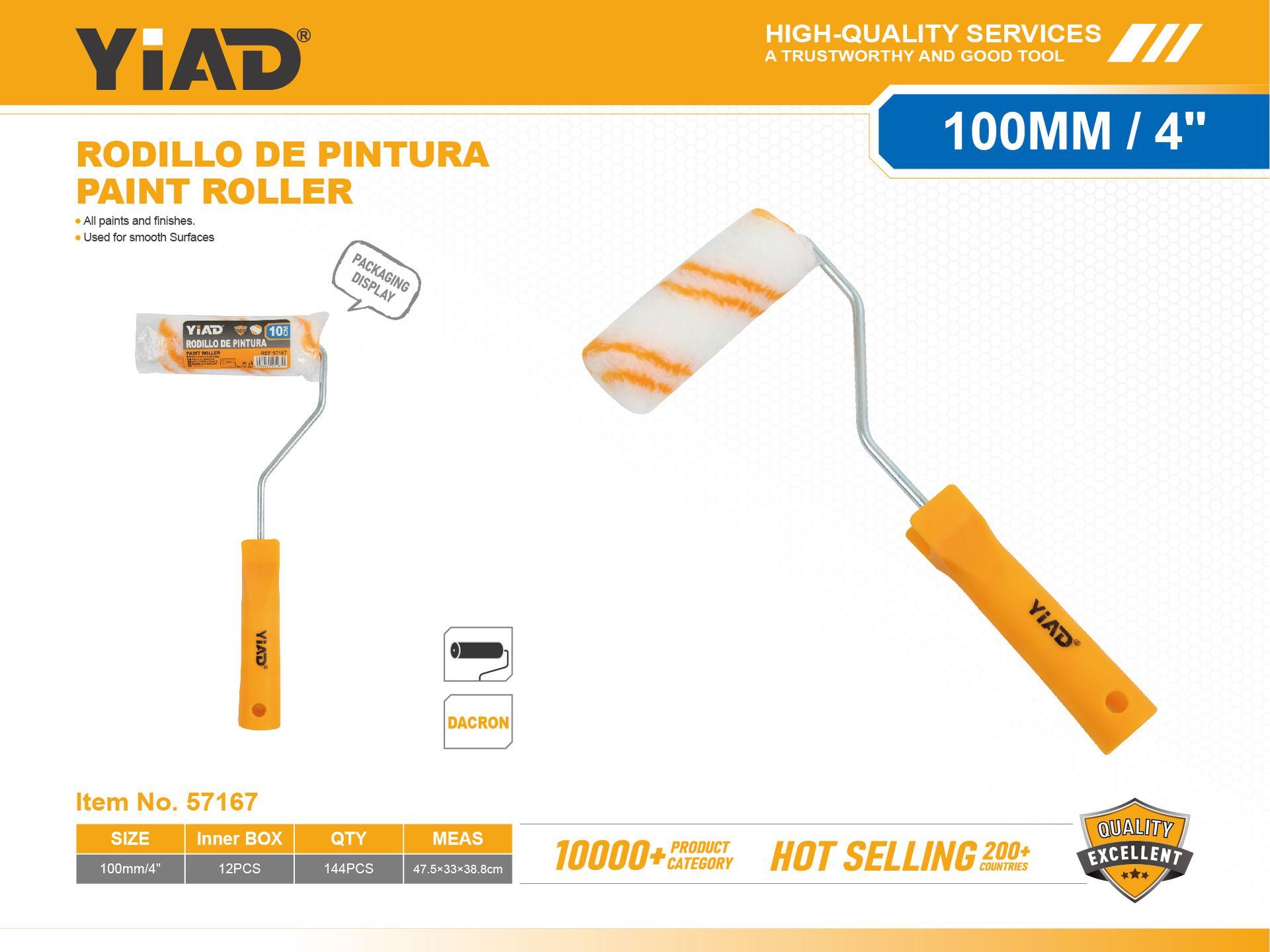 Rodillos para pintura, 4 pulgadas, 30 cm, ref. 57167