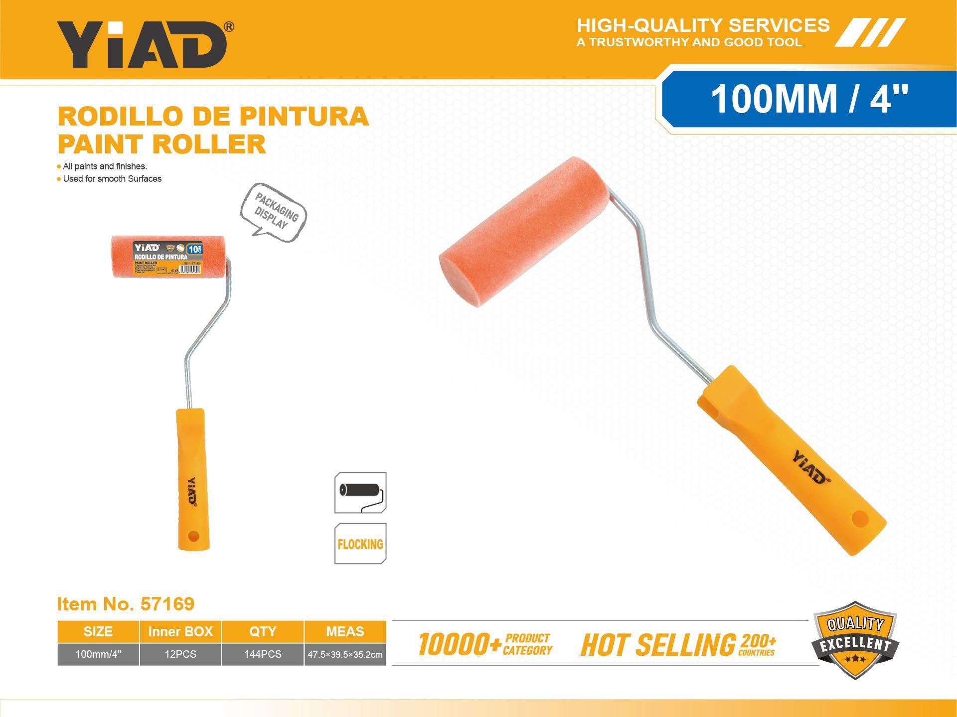 Rodillos para pintura, 4 pulgadas, 30 cm, ref. 57169
