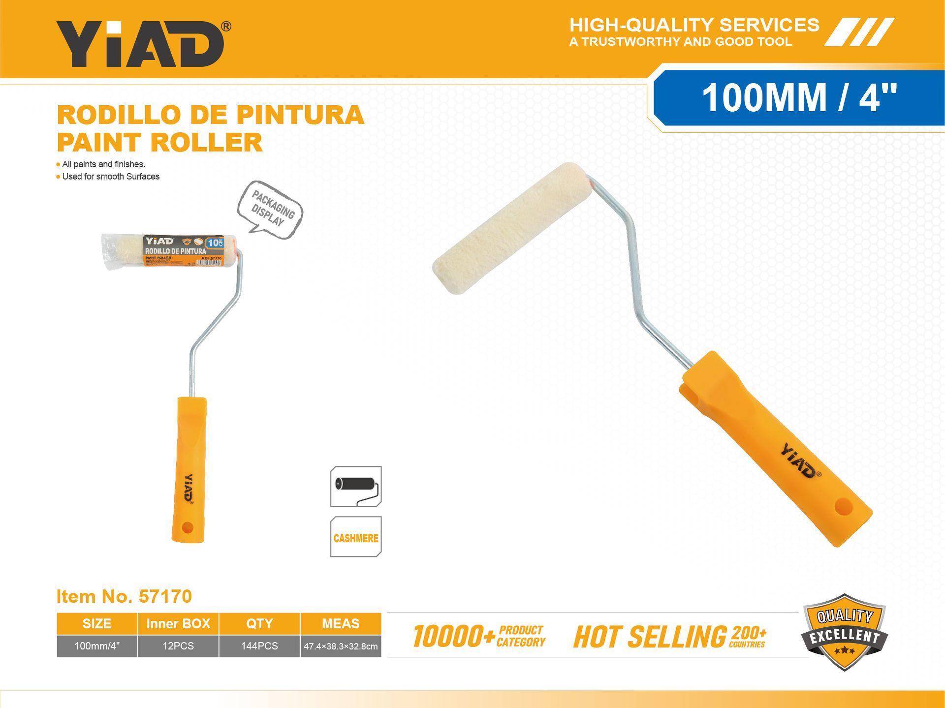 Rodillos para pintura, 4 pulgadas, 30 cm, ref. 57170