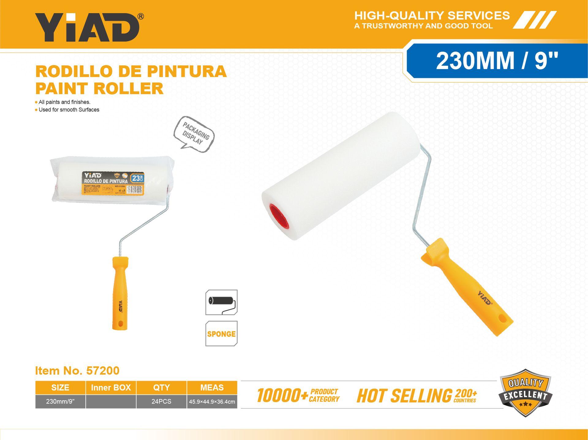 Rodillos para pintura, 9 pulgadas, ref. 57200