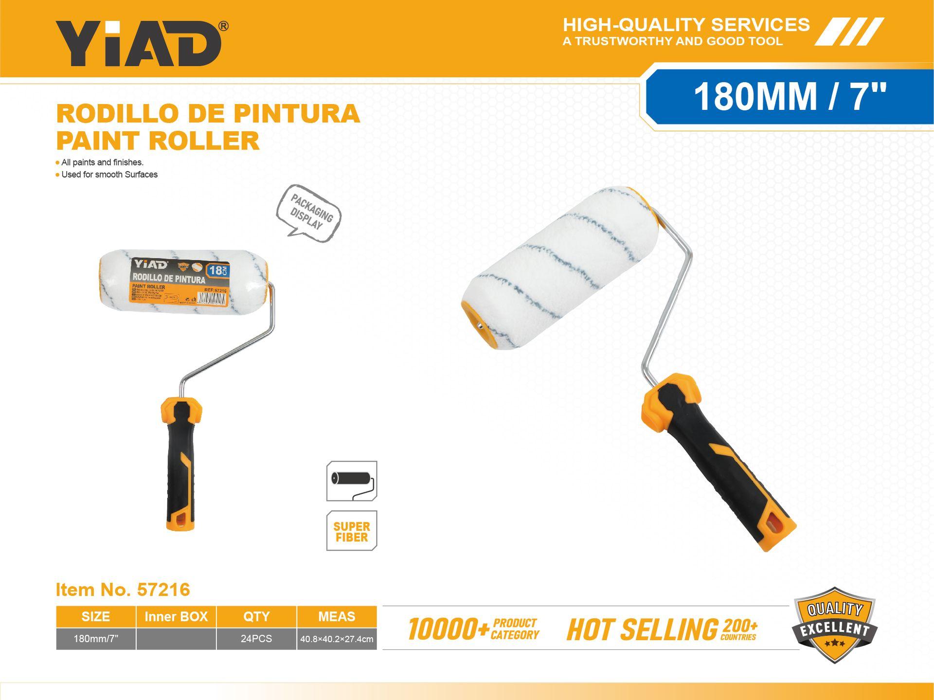 Rodillos para pintura, 7 pulgadas, ref. 57216