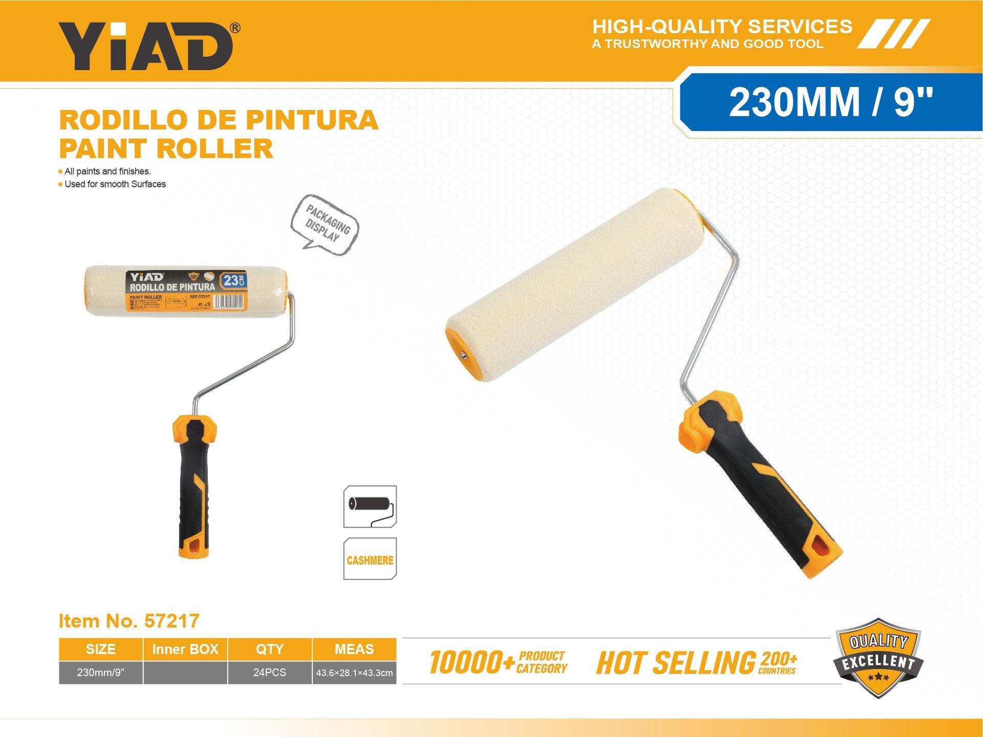 Rodillos para pintura, 9 pulgadas, ref. 57217