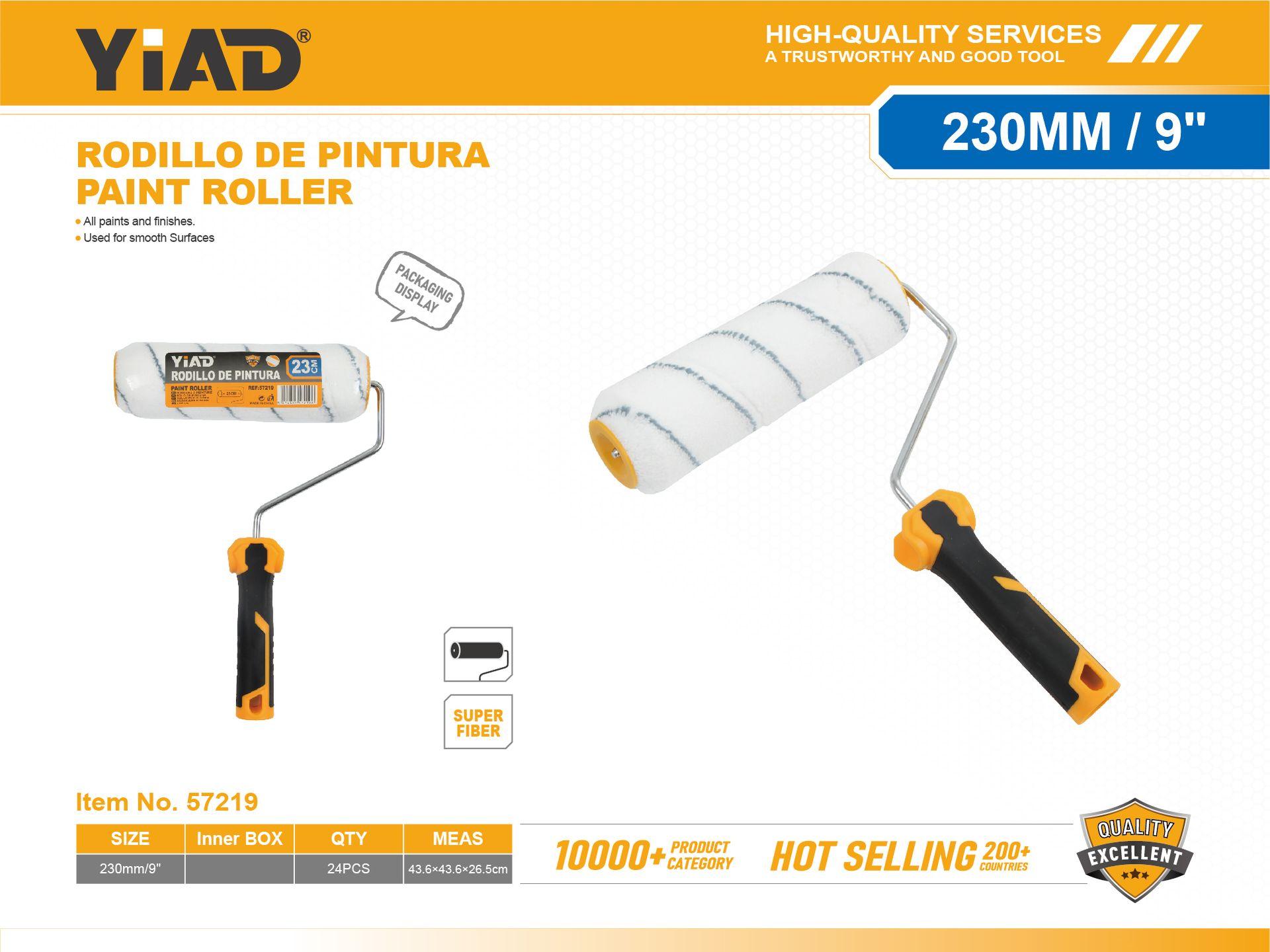 Rodillos para pintura, 9 pulgadas, ref. 57219