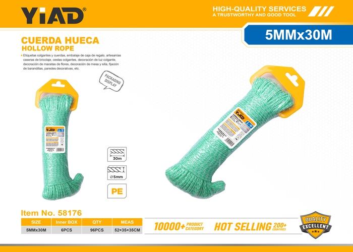 Cuerda de nailon, 5 mm, 30 m