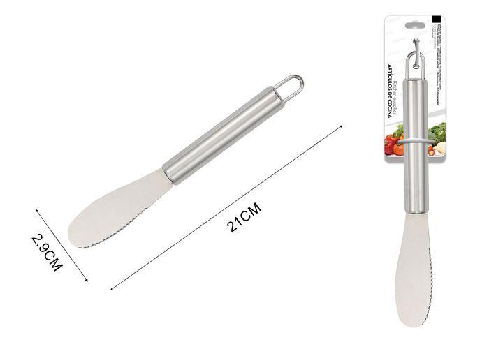 Utensilios de cocina con mango tubular redondo, 21 × 2,9 × 2 cm