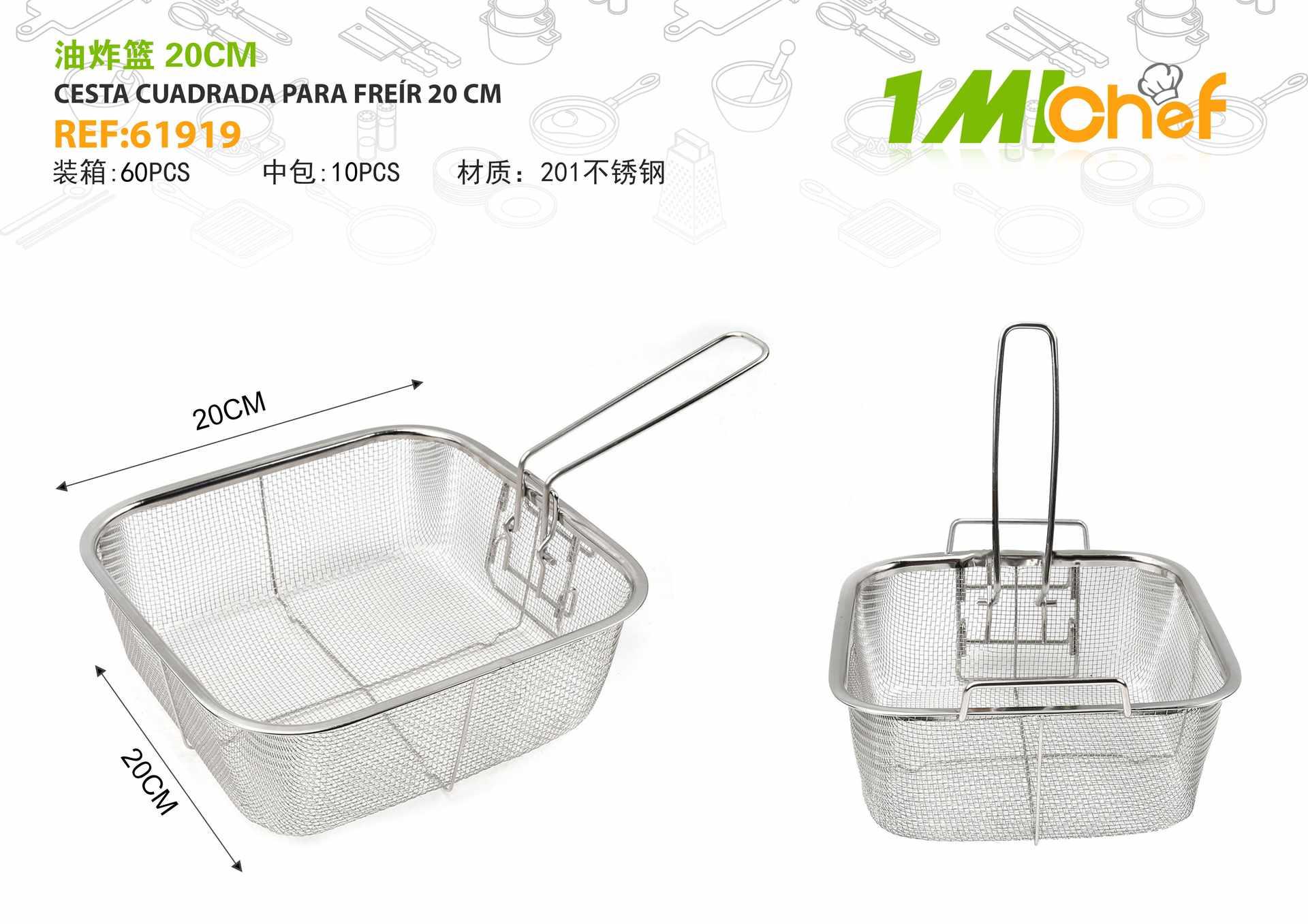 Canasta para freír, 20 cm, ref. 61919