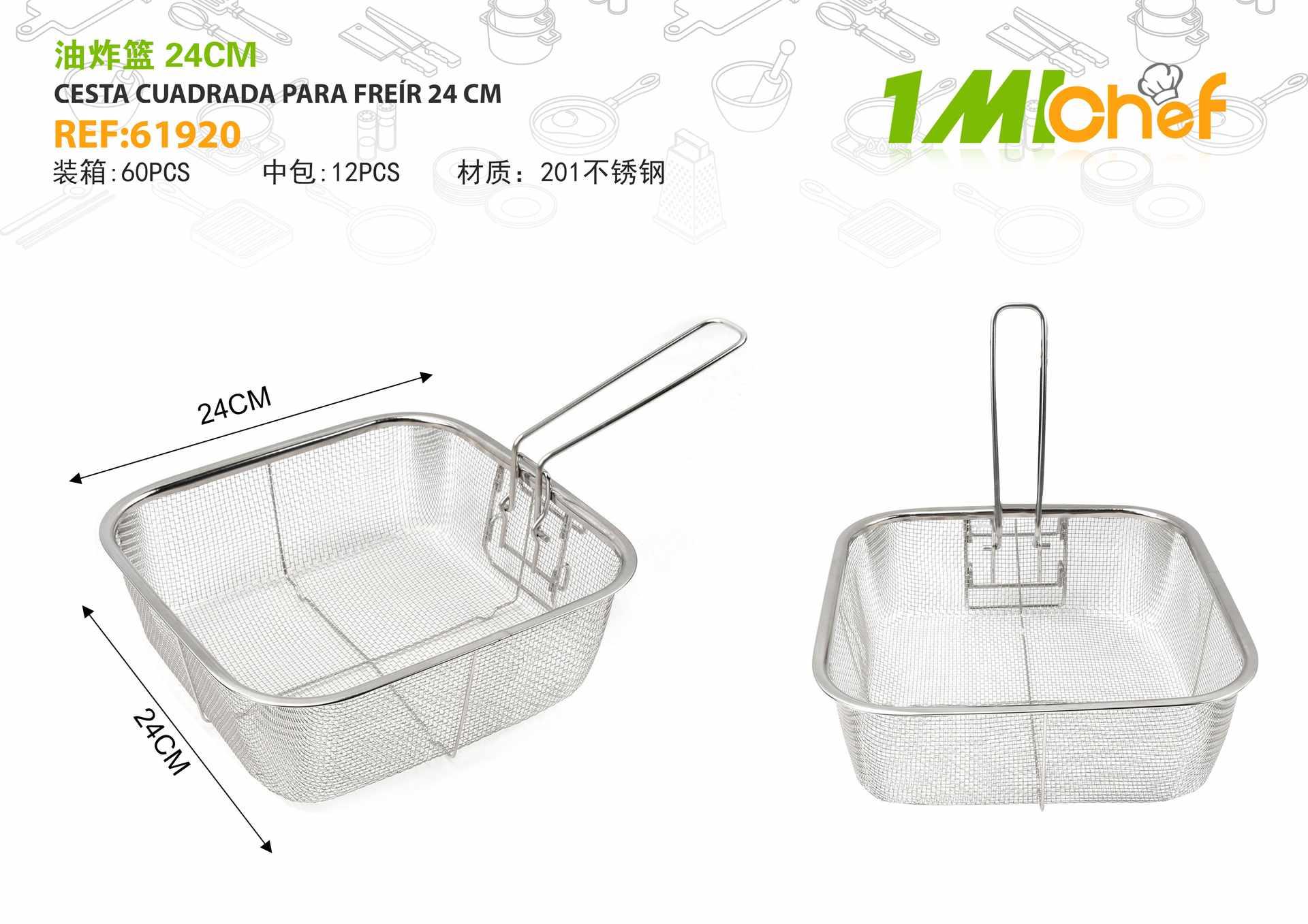 Canasta para freír, 24 cm, ref. 61920