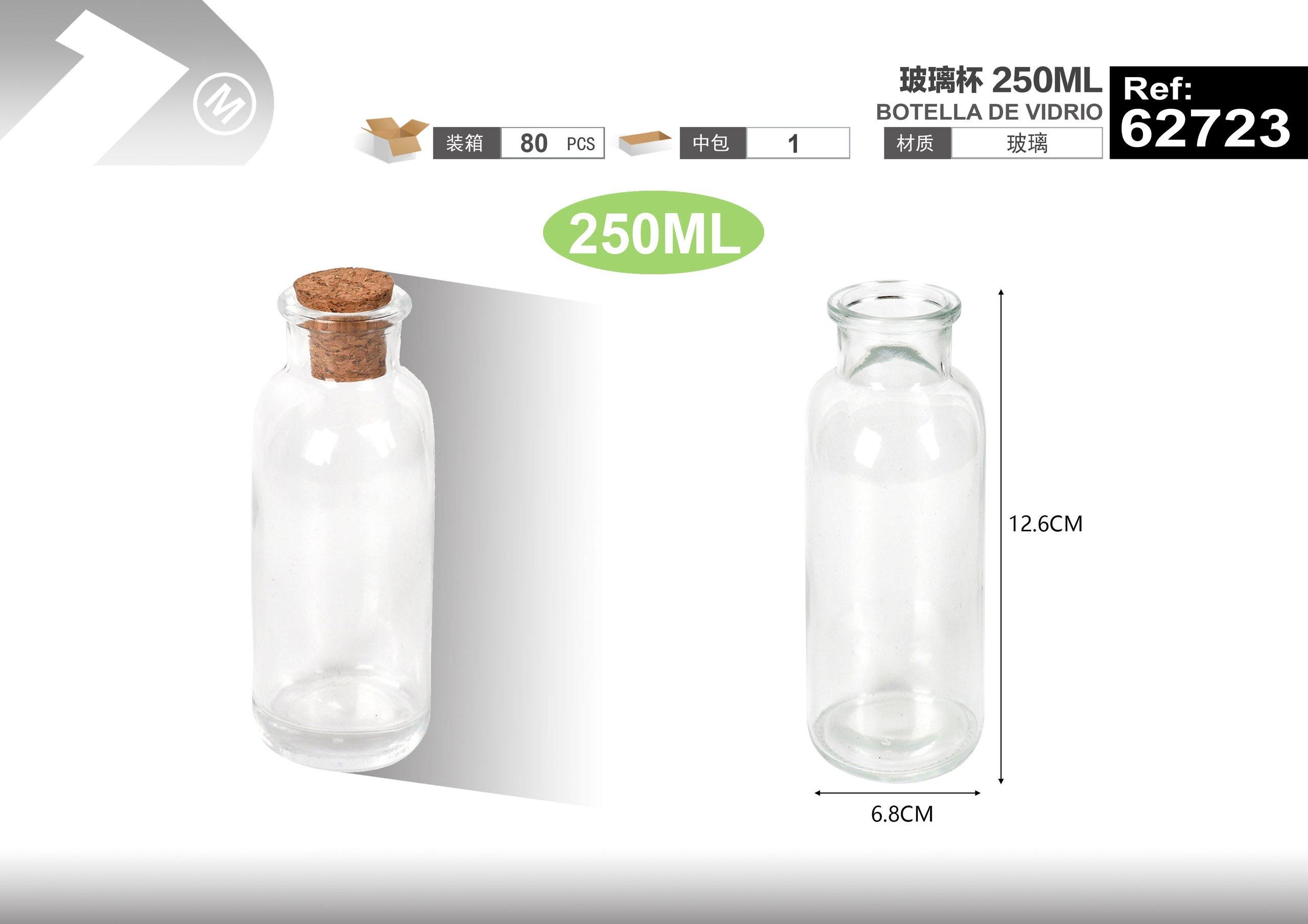 Frasco hermético, 250 ml, ref. 62723