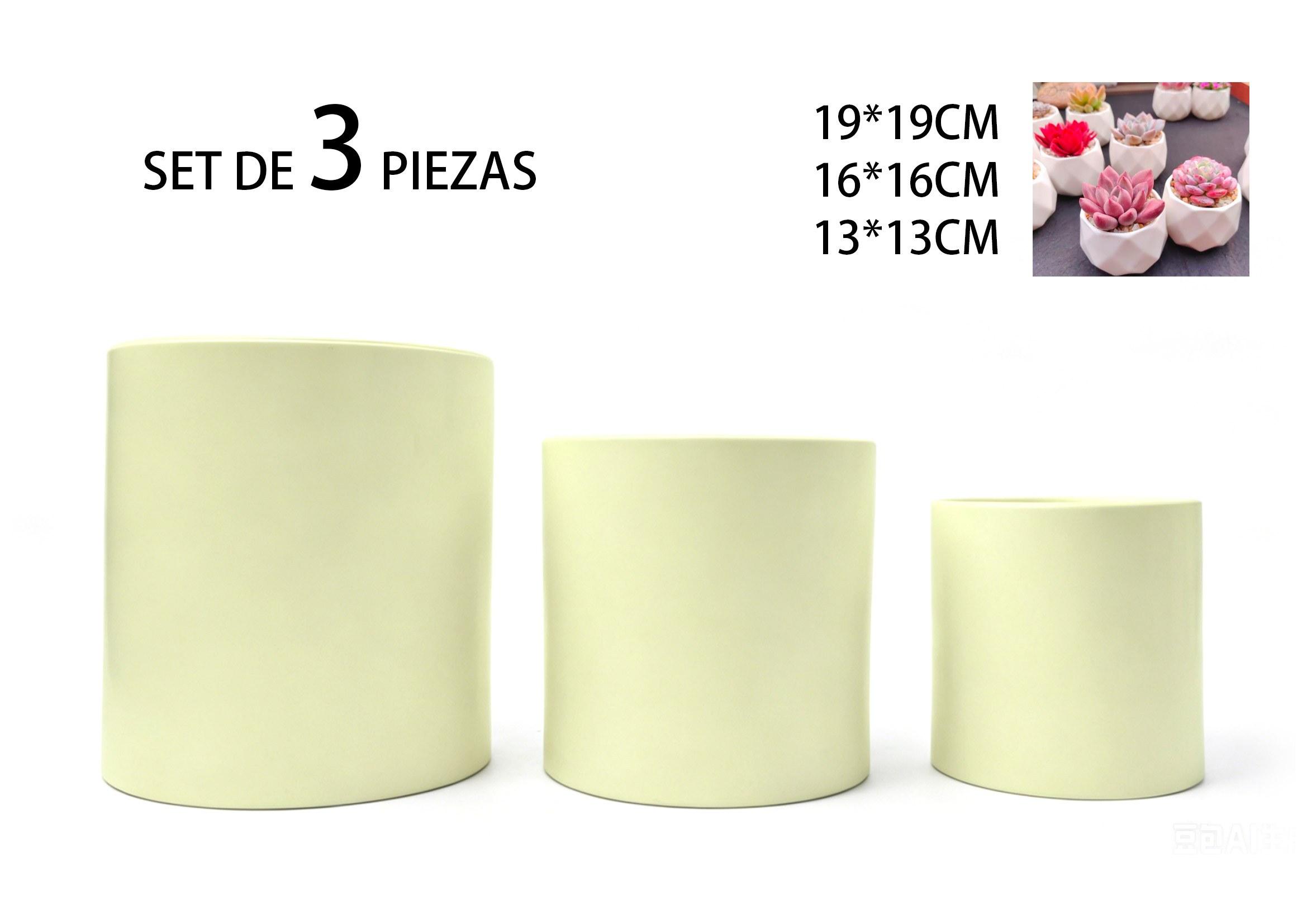 Macetas de cerámica, modelo JW10442A