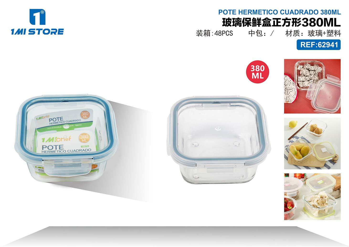 Recipiente para conservar alimentos, 380 ml