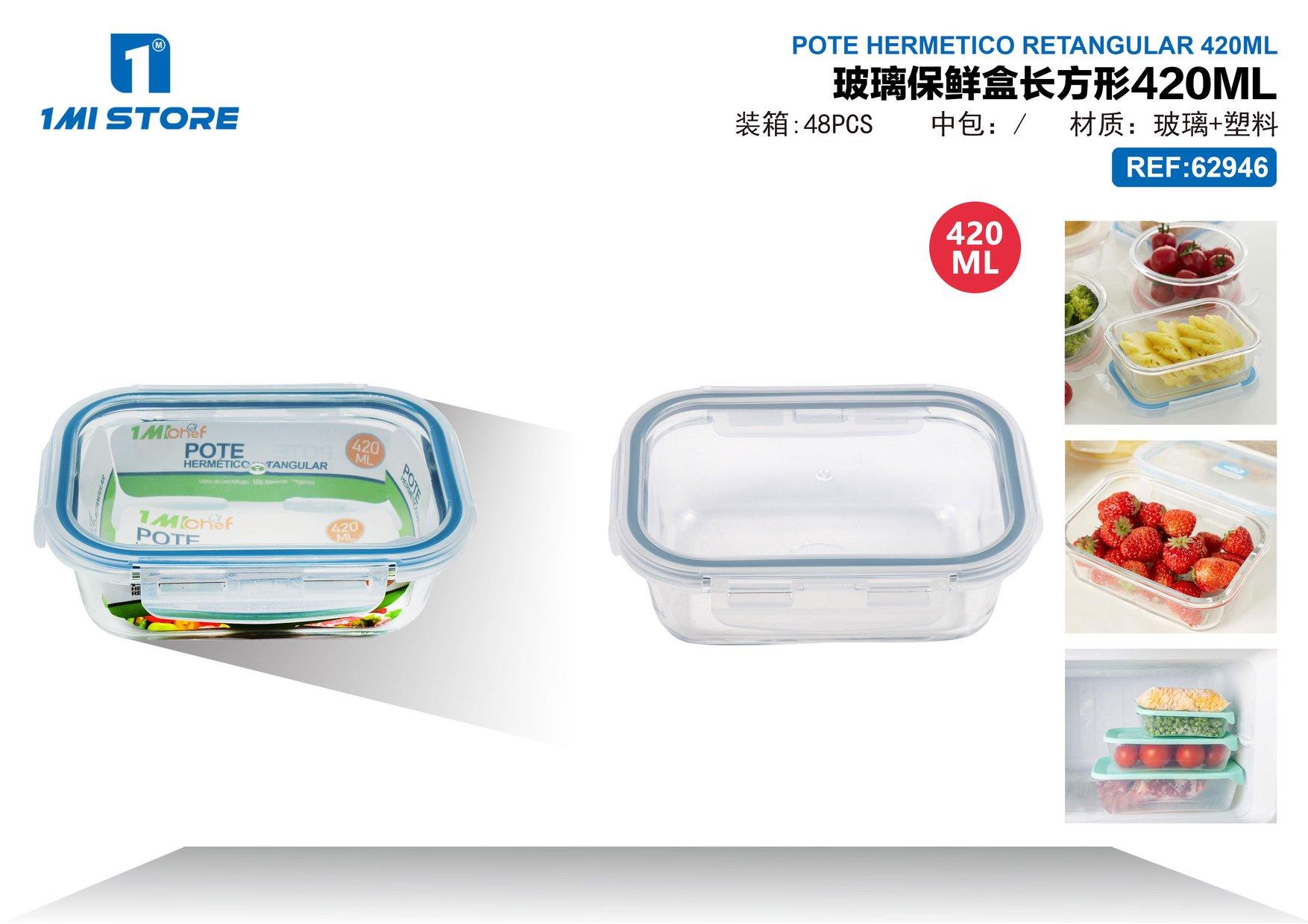 Recipiente para conservar alimentos, 420 ml