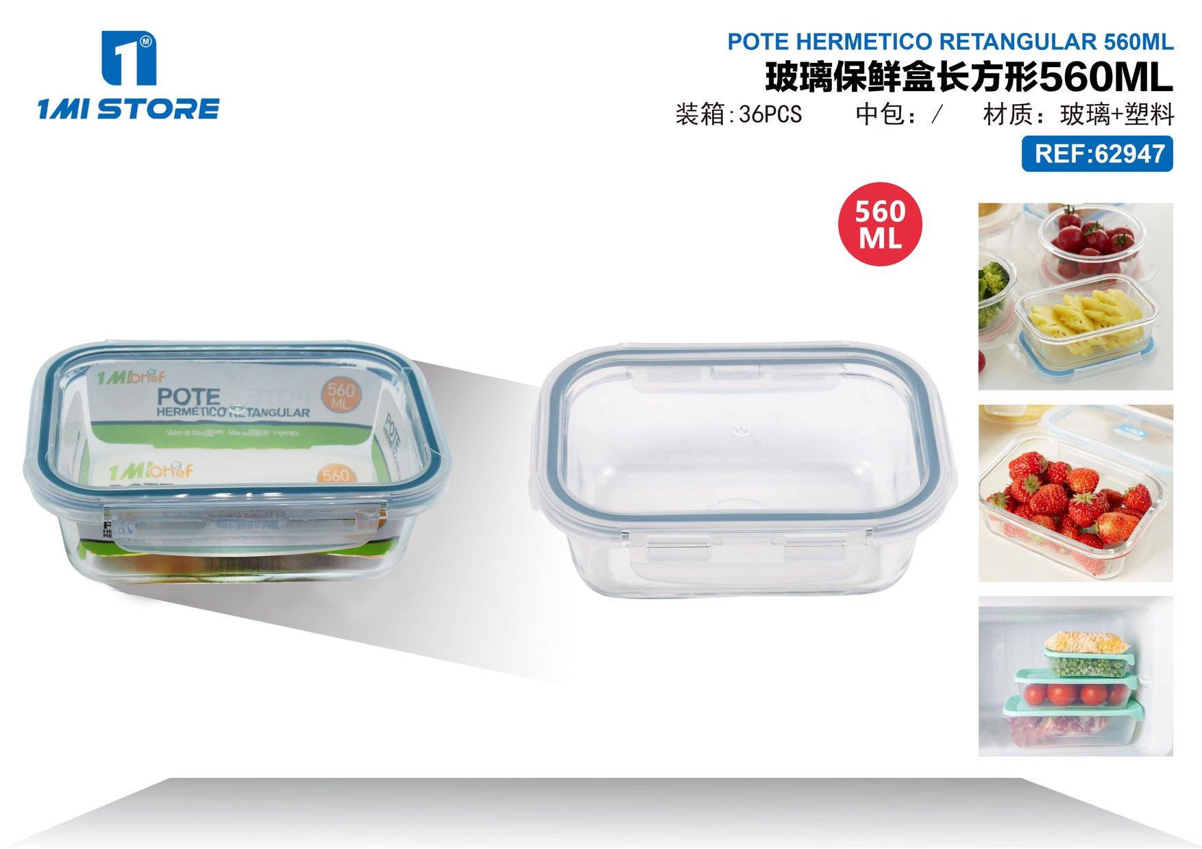 Recipiente para conservar alimentos, 560 ml