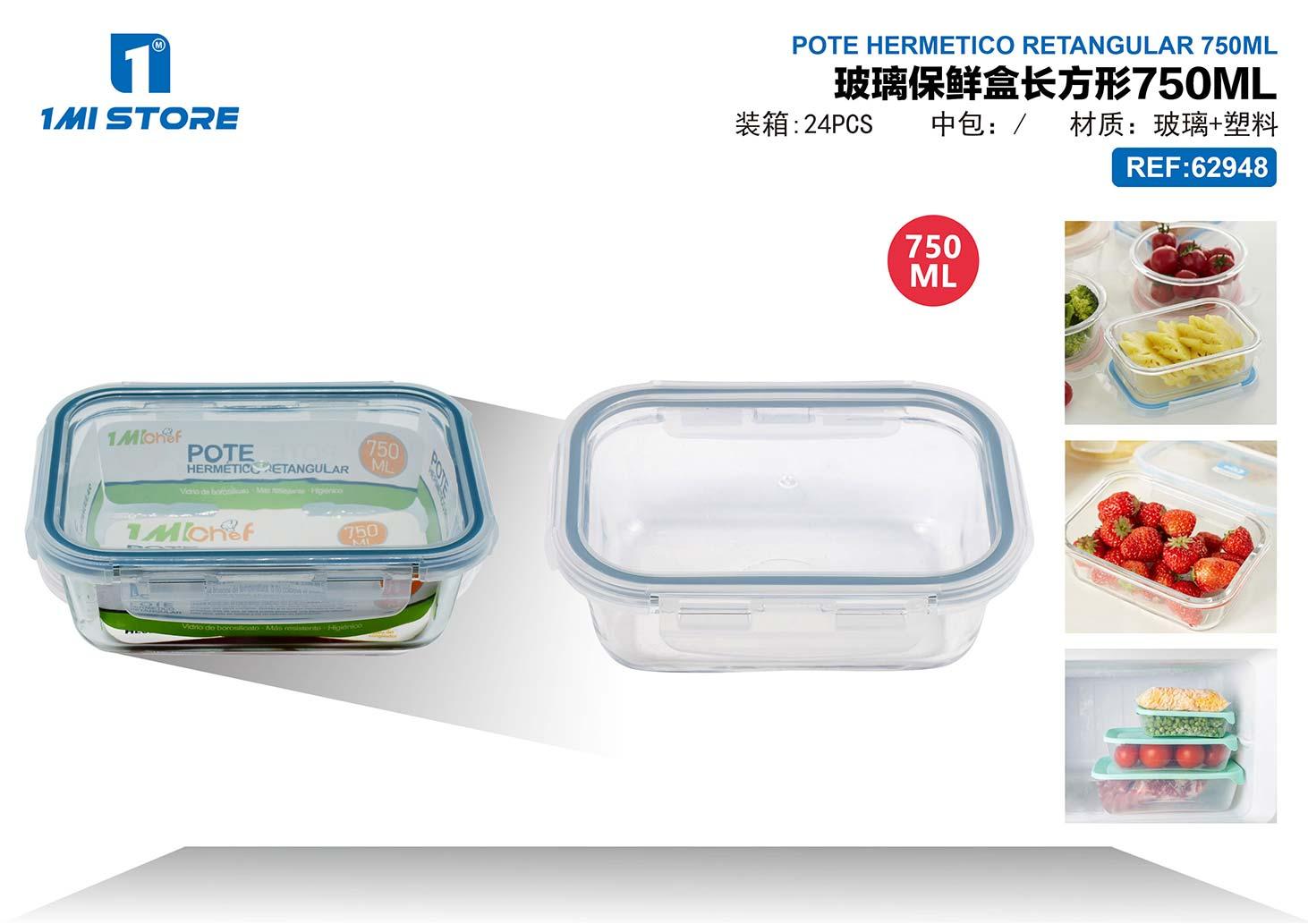 Recipiente para conservar alimentos, 750 ml