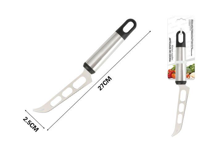 Cuchillo para queso, 27 × 2,5 cm, ref. 63679