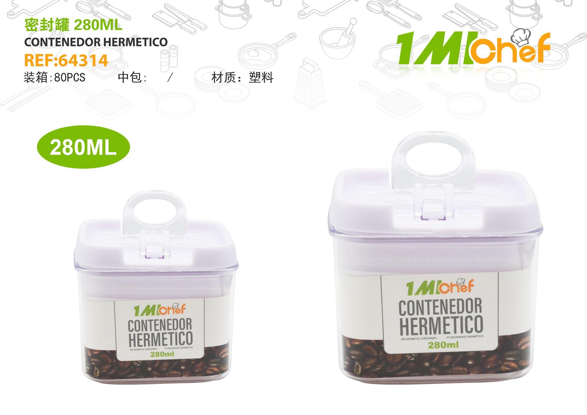 Frasco hermético, modelo JF31193, 280 ml