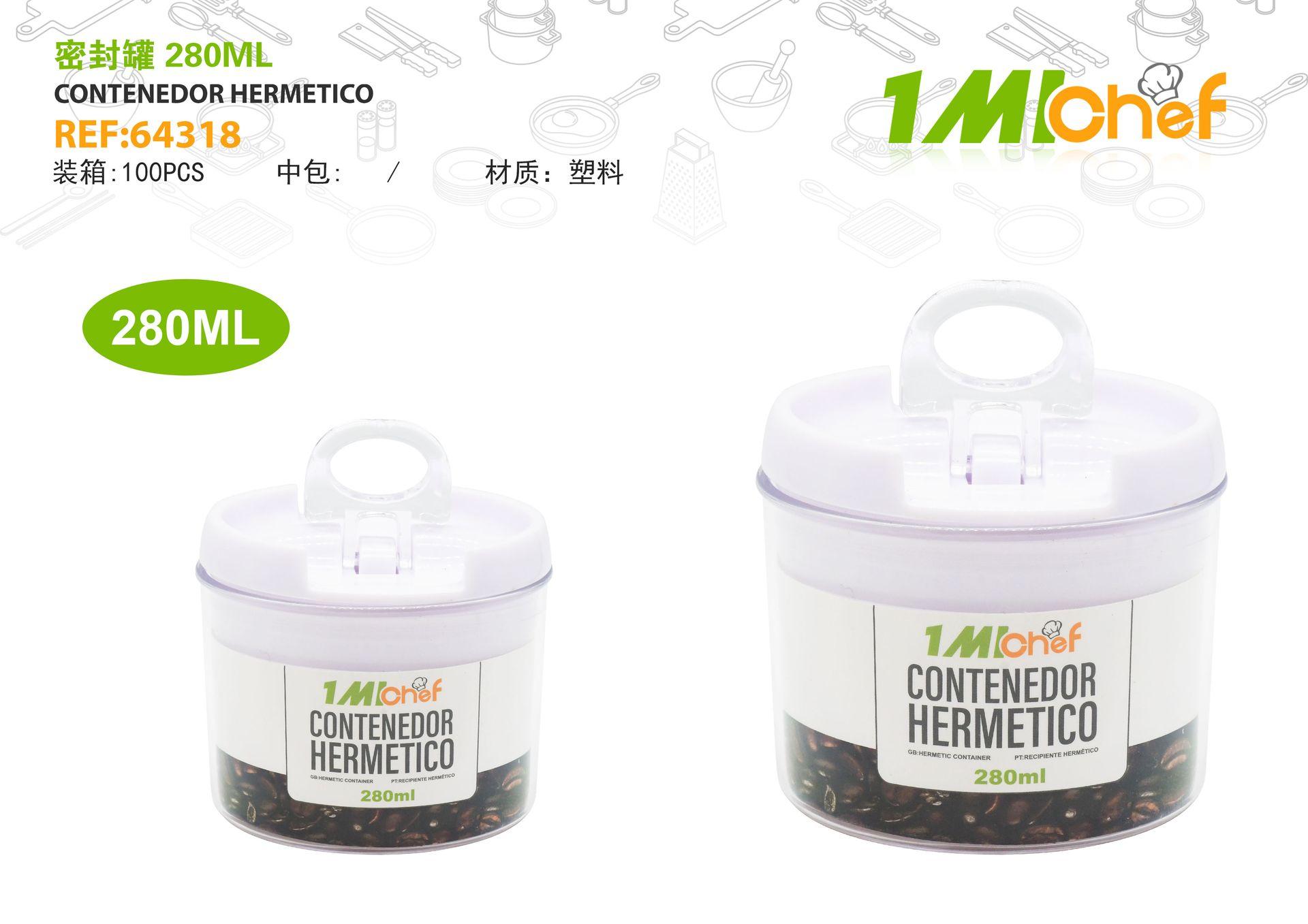 Frasco hermético, modelo JF15426, 280 ml