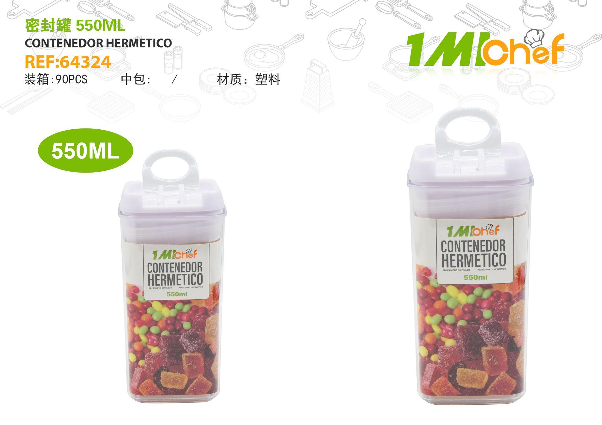 Frasco hermético, modelo JF87160, 550 ml