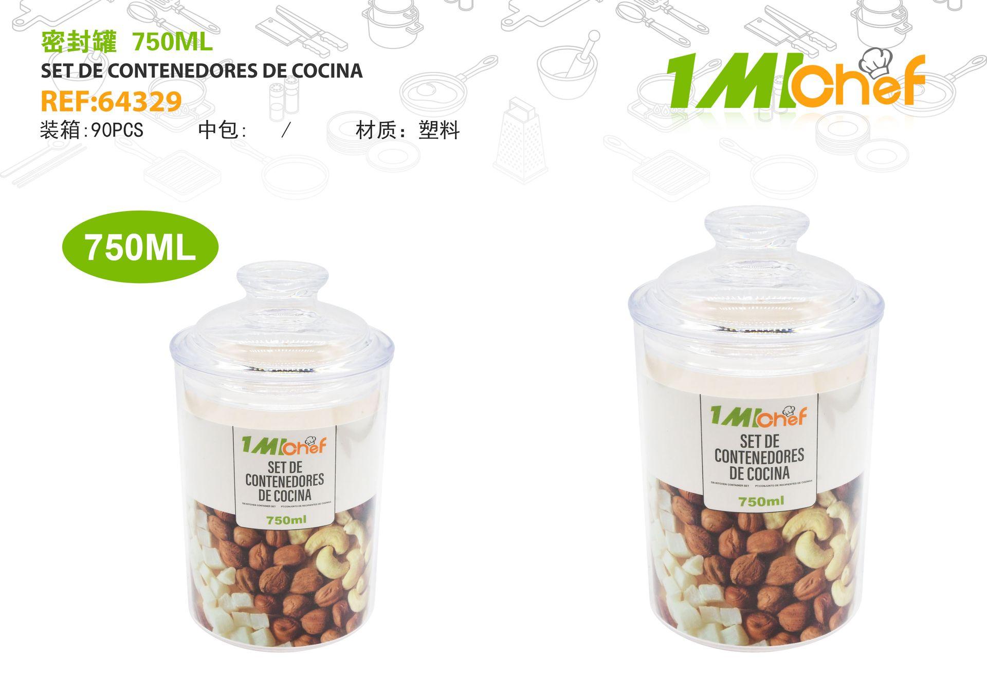 Frasco hermético, modelo JF97953, 750 ml