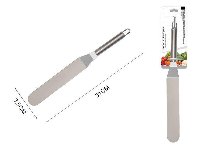 Utensilios de cocina con mango tubular redondo, 31 × 3,5 × 2 cm