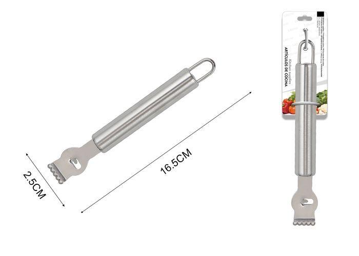 Utensilios de cocina con mango tubular redondo, 16,5 × 2,5 × 2 cm