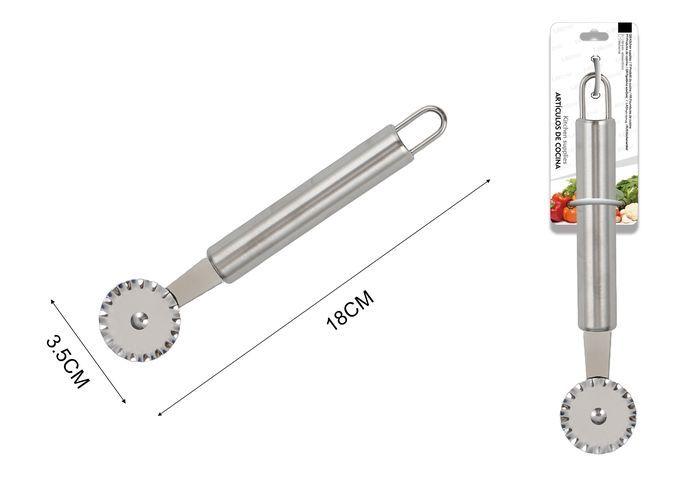 Utensilios de cocina con mango tubular redondo, 18 × 3,5 × 2 cm
