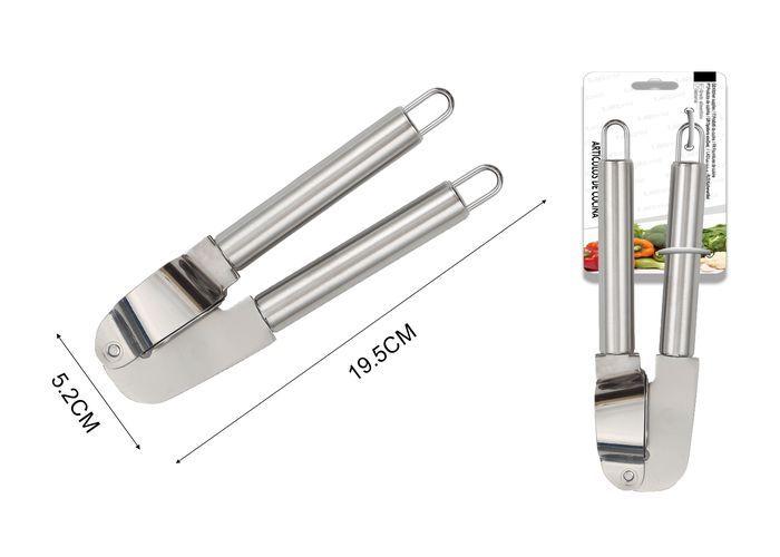 Utensilios de cocina con mango tubular redondo, 19,5 × 5,2 × 3,3 cm