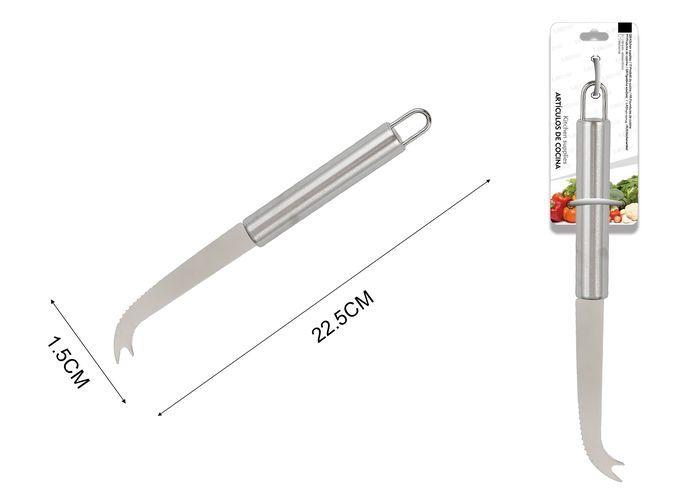Utensilios de cocina con mango tubular redondo, 22,5 × 1,5 × 2 cm
