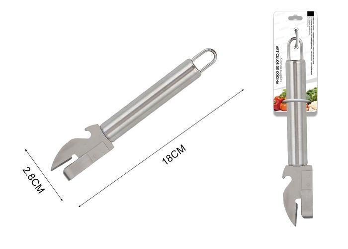 Utensilios de cocina con mango tubular redondo, 18 × 2,8 × 2 cm