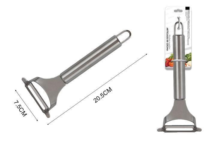 Utensilios de cocina con mango tubular redondo, 19 × 7,5 × 2,8 cm