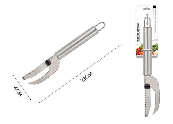 Utensilios de cocina con mango tubular redondo, 23 × 4 × 2 cm