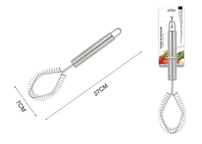 Utensilios de cocina con mango tubular redondo, 27 × 7 × 2 cm