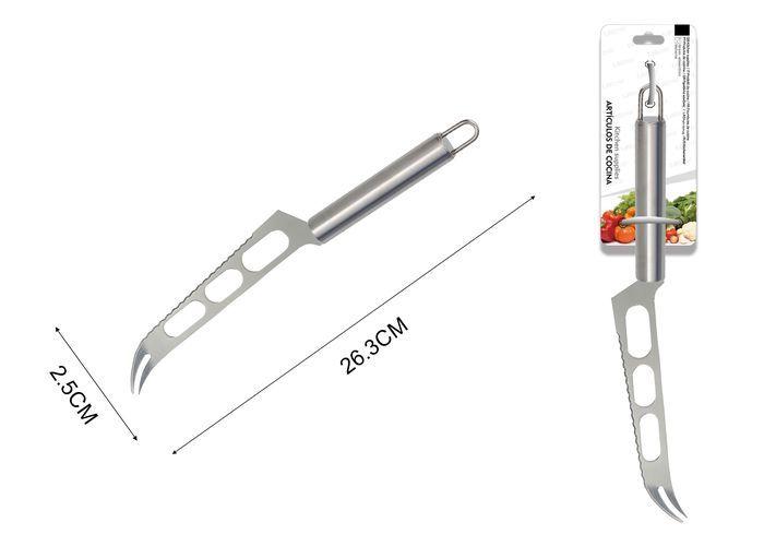 Utensilios de cocina con mango tubular redondo, 26,3 × 2,5 cm