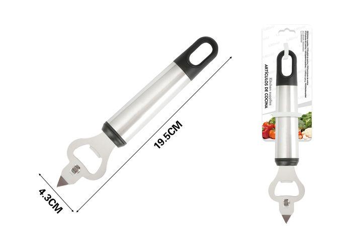 Abridor para botellas de refresco, 19,5 × 4,3 cm