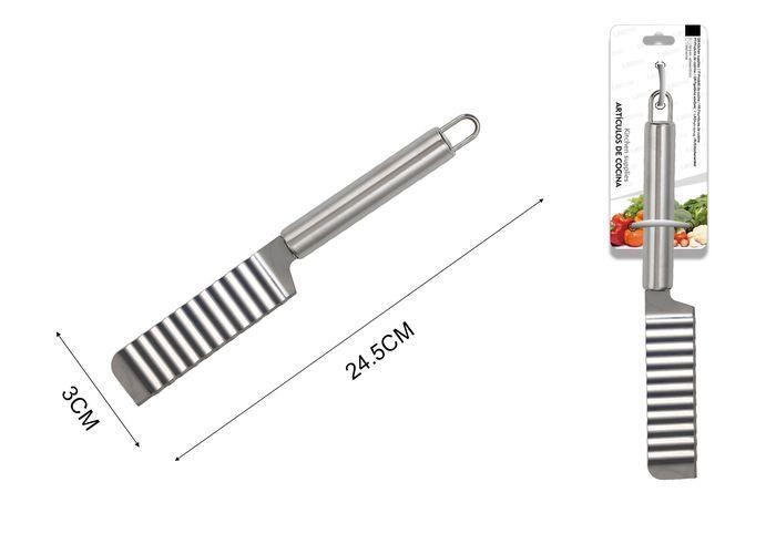 Utensilios de cocina con mango tubular redondo, 24,5 × 3 × 2 cm